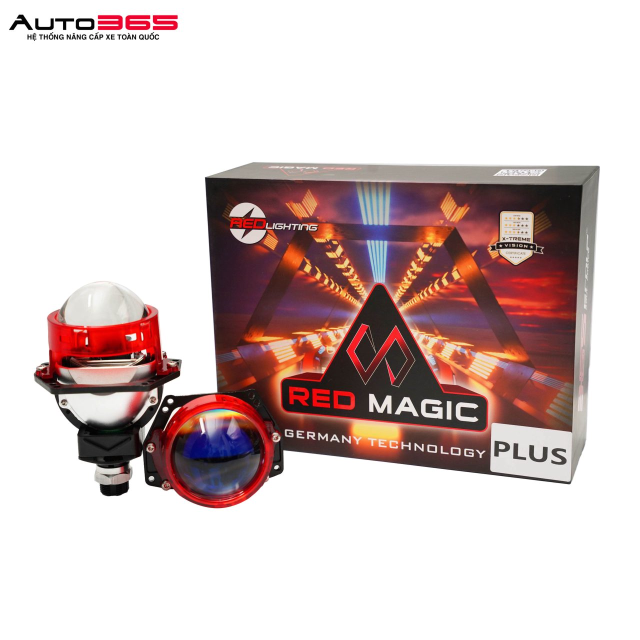 BI LED RED MAGIC 1.0 NEW PLUS - Hình 1